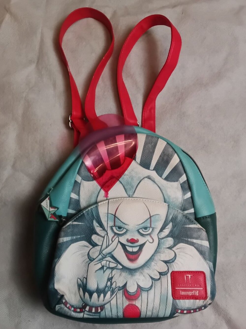Loungefly x IT Pennywise Mini Backpack Chapter 2 Clown bag Horror Movie